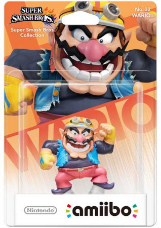 Nintendo amiibo Super Smash Bros Collection (Wario)