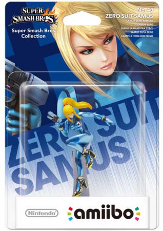 Nintendo amiibo Super Smash Bros Collection (Zero Suit Samus)