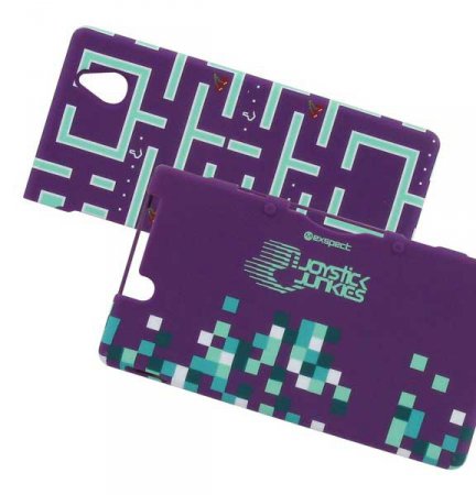 Joystick Junkies DSi Hard Shell Purple Maze