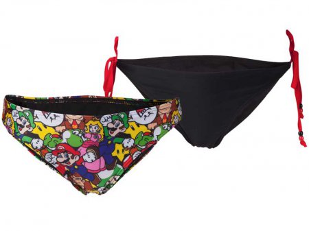Nintendo Super Mario Karaktär Bikini Underdels Paket (Large)