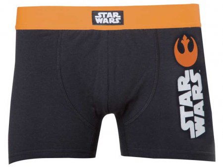 Star Wars Rebel Alliance Boxershorts Svart (Small)