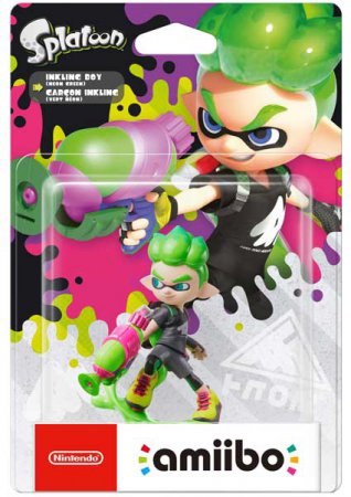Nintendo amiibo Splatoon Collection (Inkling Boy Neon Green)