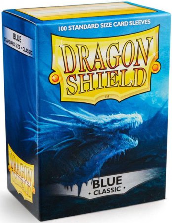 Dragon Shield Protective Sleeves Standard Classic Blue 100 Pack