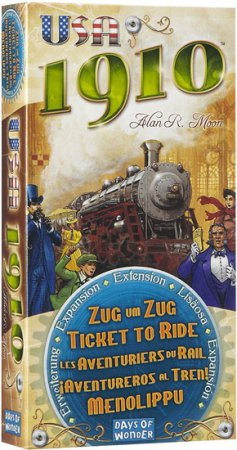 Ticket To Ride USA 1910 Expansion