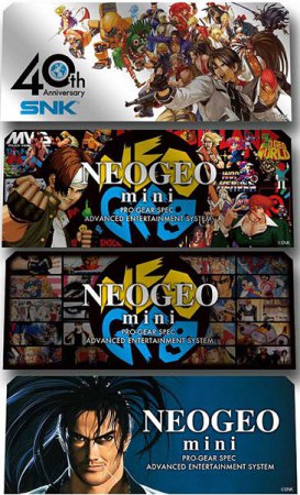 SNK Neo Geo Mini International Character Stickers