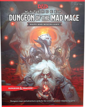 Dungeons & Dragons Waterdeep Dungeon of the Mad Mage Maps and Miscellany