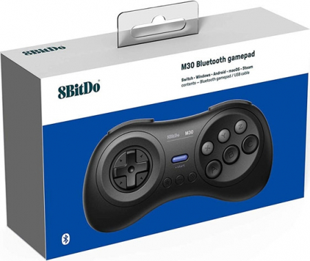 8bitdo M30 Bluetooth GamePad - Svart