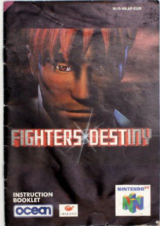 Fighters Destiny Manual (inkl. Plastficka & EUR)