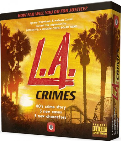 Detective A Modern Crime Board Game LA Crimes Expansion