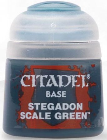 Warhammer Citadel Stegadon Scale Green Base Paint