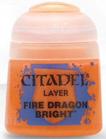Warhammer Citadel Fire Dragon Bright Layer Paint