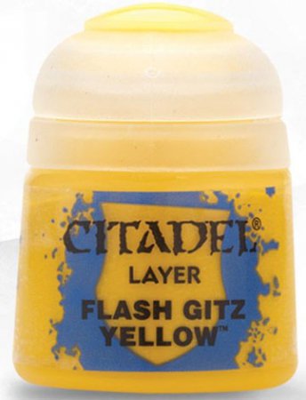 Warhammer Citadel Flash Gitz Yellow Layer Paint