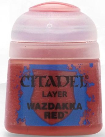 Warhammer Citadel Wazdakka Red Layer Paint