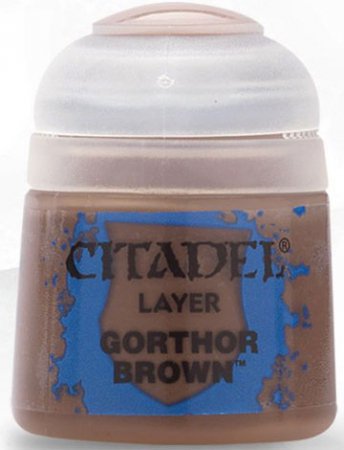 Warhammer Citadel Gorthor Brown Layer Paint