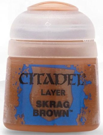 Warhammer Citadel Skrag Brown Layer Paint