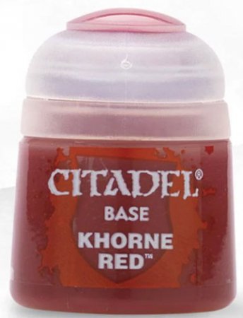 Warhammer Citadel Khorne Red Base Paint