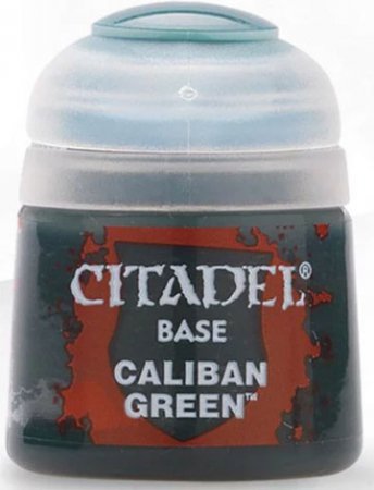 Warhammer Citadel Caliban Green Base Paint