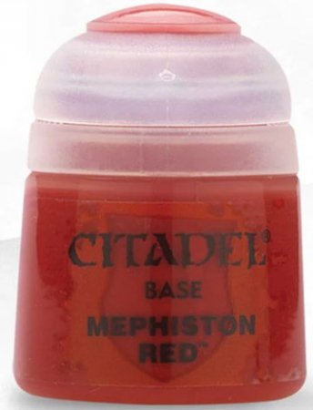 Warhammer Citadel Mephiston Red Base Paint