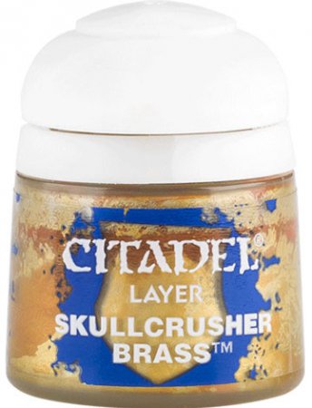 Warhammer Citadel Skullcrusher Brass Layer Paint