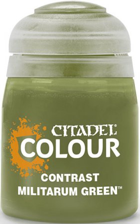 Warhammer Citadel Militarum Green Contrast Paint