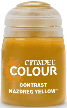 Warhammer Citadel Nazdreg Yellow Contrast Paint