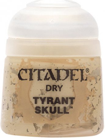 Warhammer Citadel Tyrant Skull Dry Paint