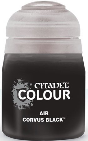 Warhammer Citadel Corvus Black Airbrush Paint