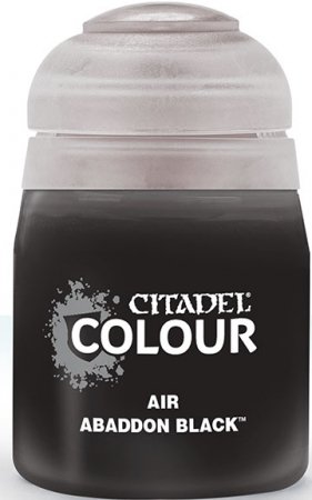 Warhammer Citadel Abaddon Black Airbrush Paint