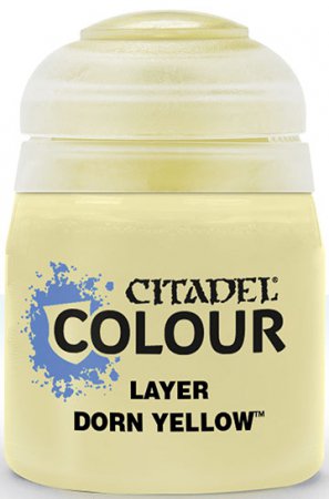 Warhammer Citadel Dorn Yellow Layer Paint