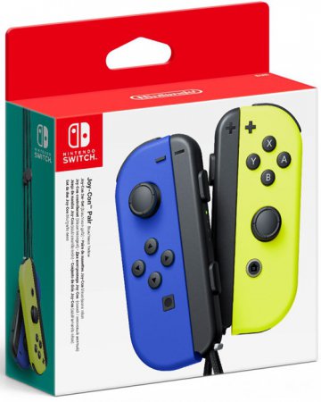 Nintendo Switch Joy-Con Pair Blue/Neon Yellow