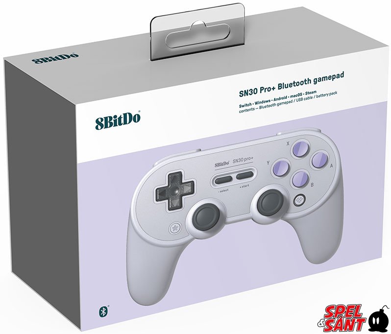 8bitdo Sn30 Pro Bluetooth Gamepad Sn Edition Spel Sant The Video Game Store With The Happiest Customers