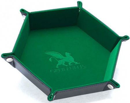 Greifenfels Hexagon Dice Tray (Green)