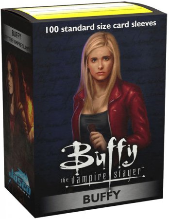 100 Buffy Character Dragon Shield Standard Sleeves MTG Pokemon TCG ATM16010 