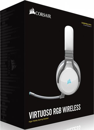 Corsair Virtuoso RGB Wireless High-Fidelity Gaming Headset (Vit)