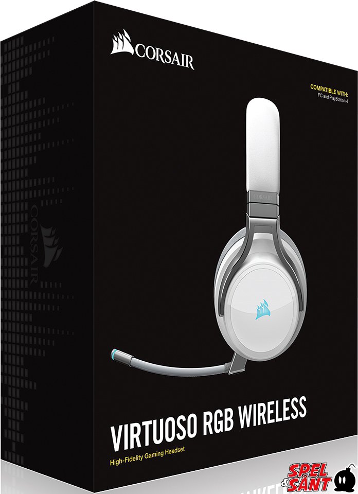 Corsair Virtuoso High-Fidelity Gaming Headset (Vit) - Spel & Sånt: The video game store with the happiest customers