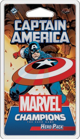 Marvel Champions The Card Game Captain America Hero Pack Expansion
