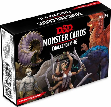 Dungeons & Dragons Monster Cards Monsters Challenge 6-16