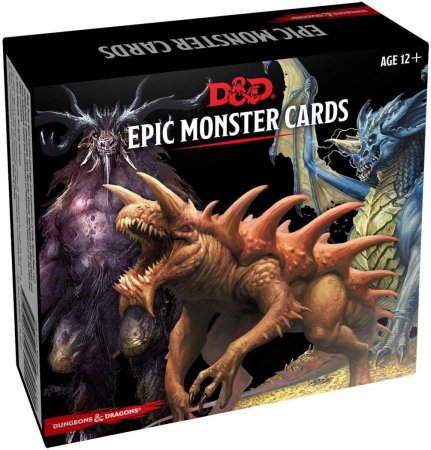 Dungeons & Dragons Monster Cards Epic Monsters