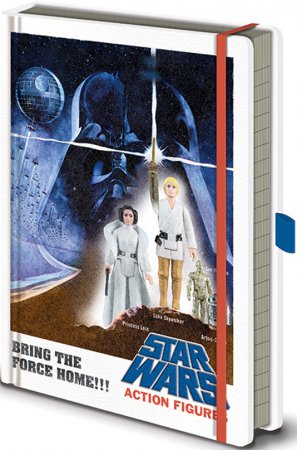 Star Wars Action Figures Premium A5 Notebook