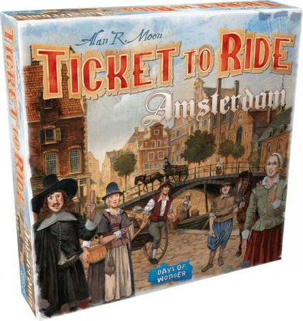 Ticket to Ride Amsterdam (Nordisk Version)