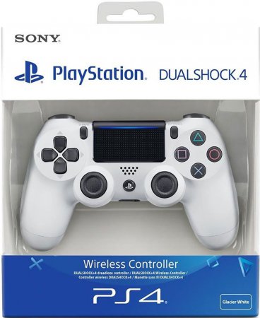 Sony Trådlös Dualshock 4 Handkontroll Glaciär Vit V2