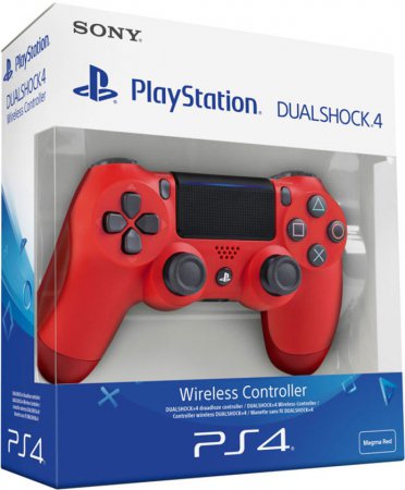 Sony Trådlös Dualshock 4 Handkontroll Magma Röd V2
