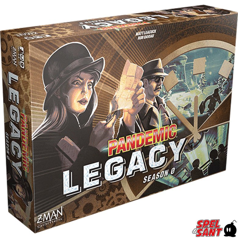 Pandemic Legacy Season 0 Spel Sant The Video Game Store With The Happiest Customers