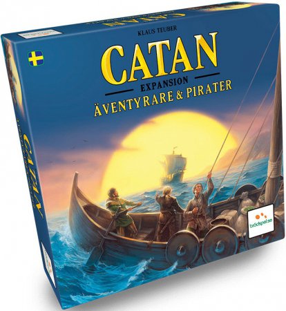 Catan Äventyrare & Pirater Expansion (Svensk Version)