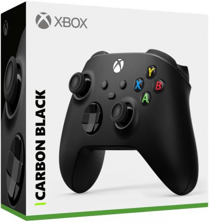 Microsoft Xbox Handkontroll Carbon Black