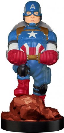 Cable Guys Marvel Gameverse Captain America Phone & Controller Holder