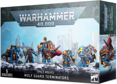Warhammer 40K Space Wolves - Wolf Guard Terminators