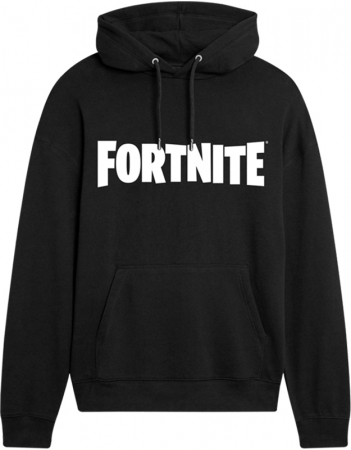 Fortnite Hoodie Svart (Large)