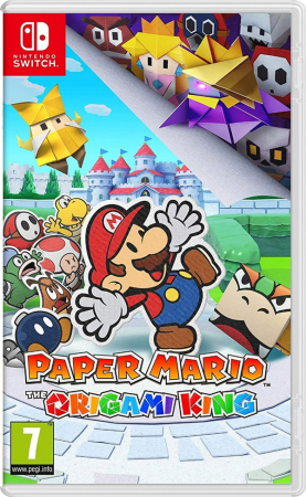 Paper Mario Origami King (inkl. 2st Slumpmässiga Nintendo limstift)
