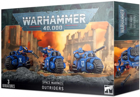 Warhammer 40K Space Marines - Outriders